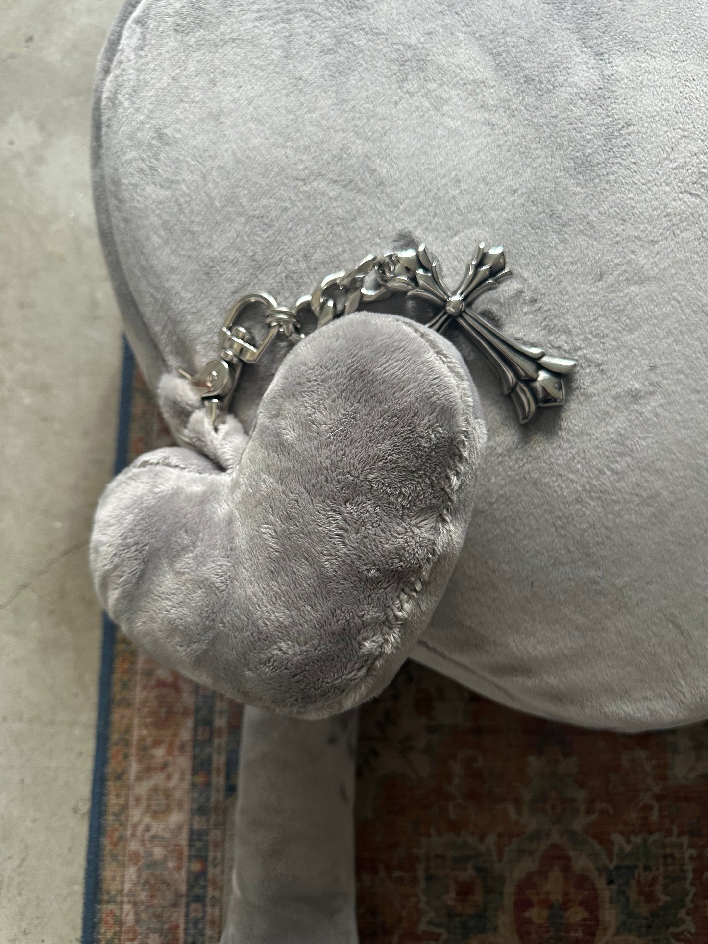 handmade heart backpack